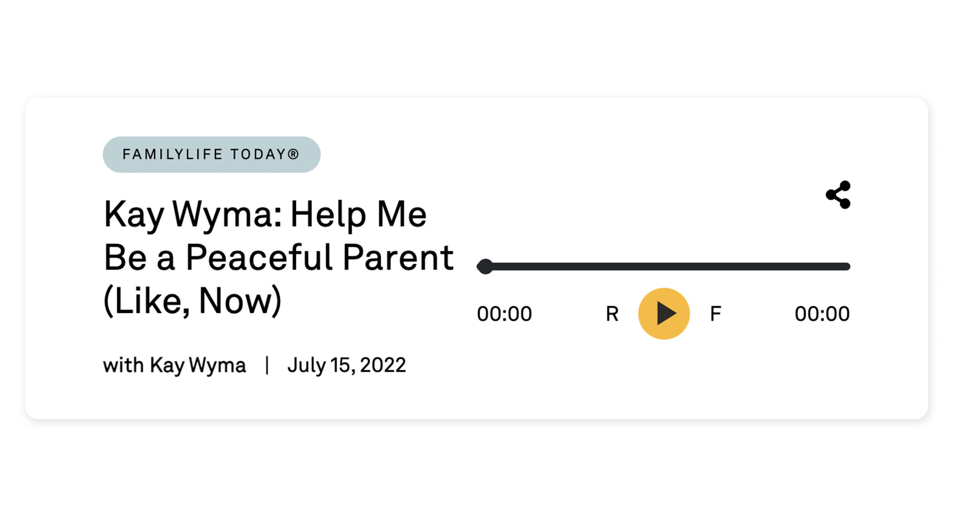 Podcast thumbnail Podcast cover Kay Wyma Help Me Be a Peaceful Parent by Wilson