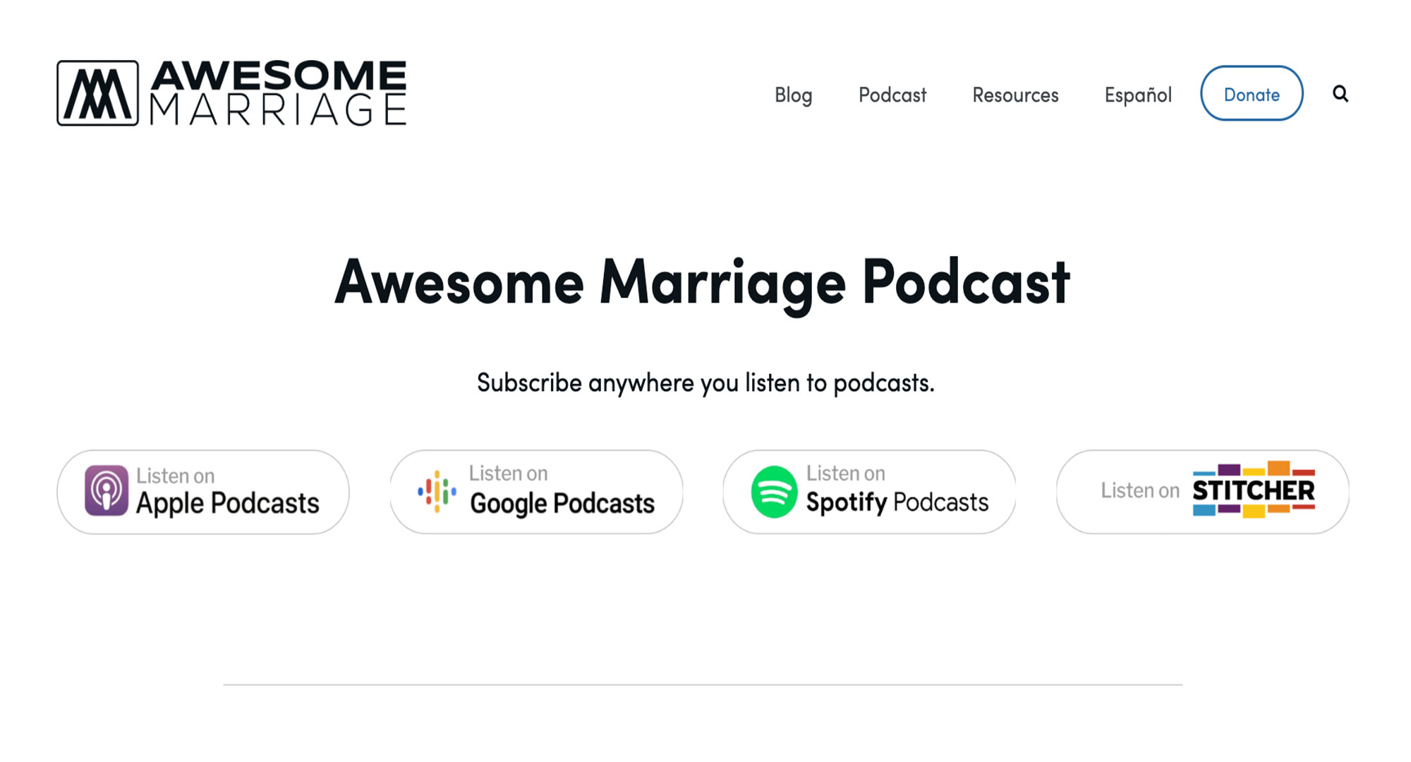 Podcast thumbnail Awesome Marriage Podcast