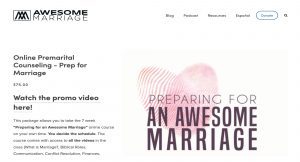 Video thumbnail Preparing for an Awesome Marriage online course